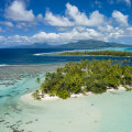 Taha’a is surrounded by a string of small islands known as motu.
