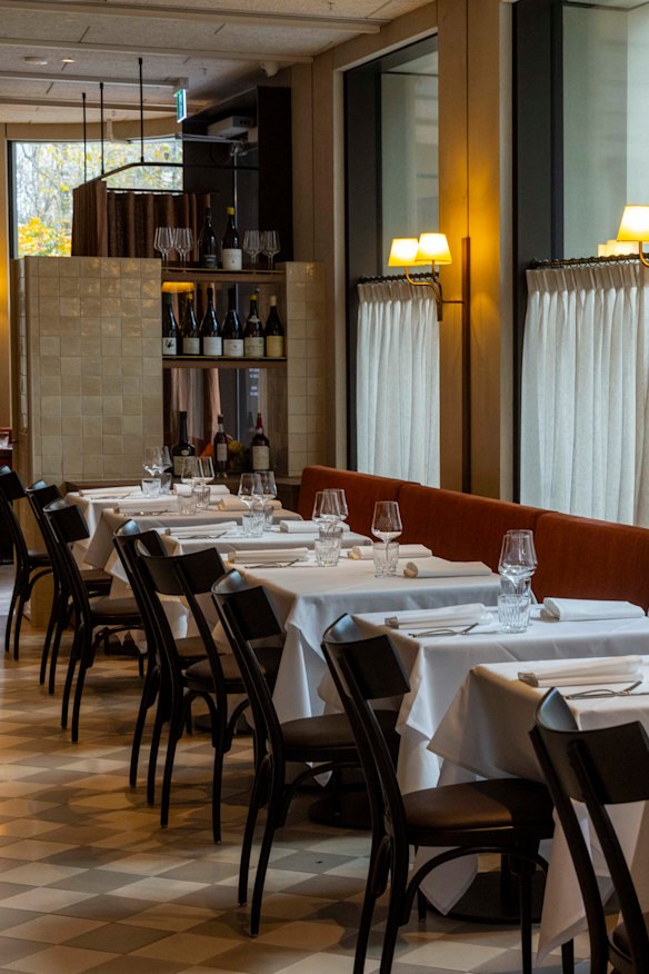 Studio Esteta’s design brings an old-world charm to the space.