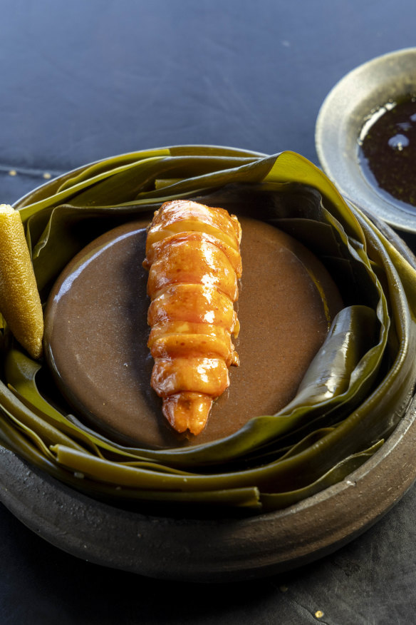 Marron tail.