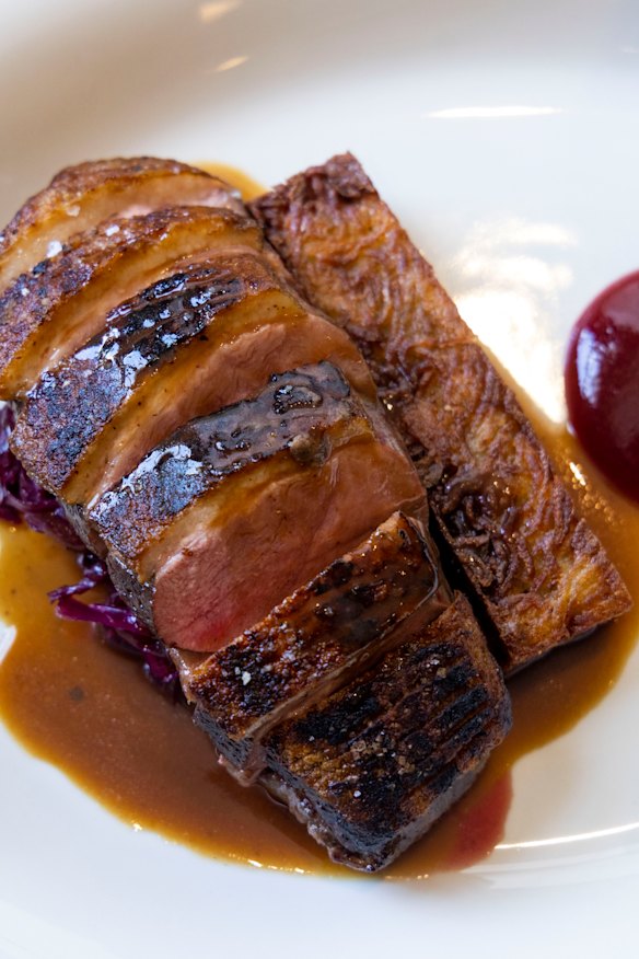 Duck breast.