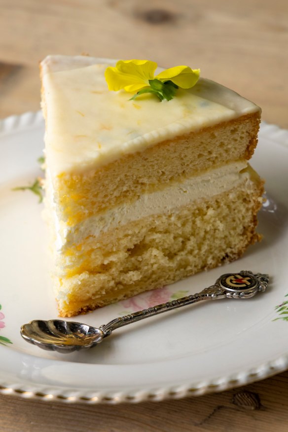 Fluffy cake at Holy Sugar.
