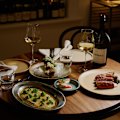 Assorted dishes at Cherrywood at Residence.