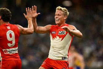 Isaac Heeney was brilliant for the Sydney Swans.