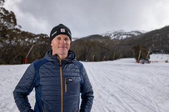 Twenty-four years after being rescued from a landslide on the mountain, Stuart Diver is Thredbo’s resort operations manager.
