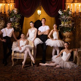 Left to right: Cameron Holmes. Imogen Chapman, Serena Graham, Nathan Brook, Corey Herbert and Jasmin Durham.