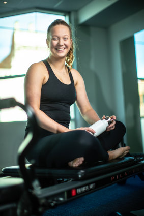 Pilates and fitness instructor Sophie Patient.