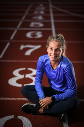 Australian runner Hana Basic.