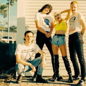 Amyl and the Sniffers.