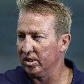 Roosters coach Trent Robinson.