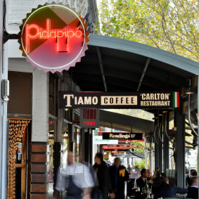 I miss walking to Lygon Street on a Sunday afternoon to have a browse in Readings.