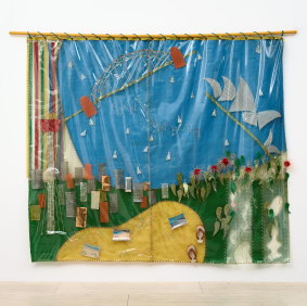 “Sydney curtain” (1977–78) by David McDiarmid.