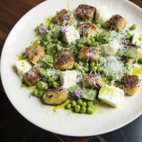 Gnocchi, at District Brasserie.