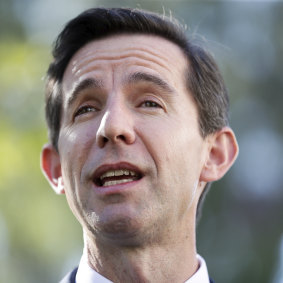 Education Minister Simon Birmingham.