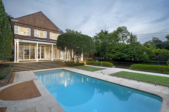 35 Clendon Road Toorak is for sale with a price guide of $20 million to $22 million.