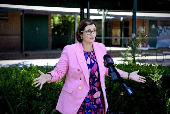 NSW Education Minister Sarah Mitchell says planning and collaboration have been integral to the low rates of COVID infections in NSW schools.