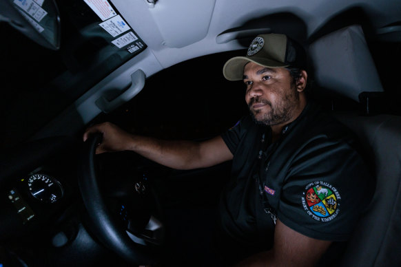 Kevin Hunter heads up a team of youth engagement night officers.