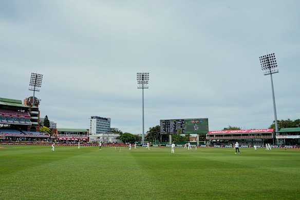St George’s Park Stadium on day three.