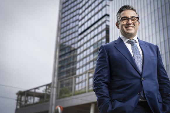 Under pressure: Lendlease chief executive Tony Lombardo.