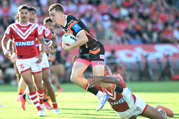 Galvin helped the Tigers to an impressive victory over the Dolphins on Saturday.