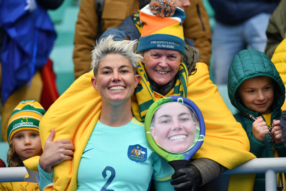 Michelle Heyman is back with the Matildas - can she make it to the Olympics?