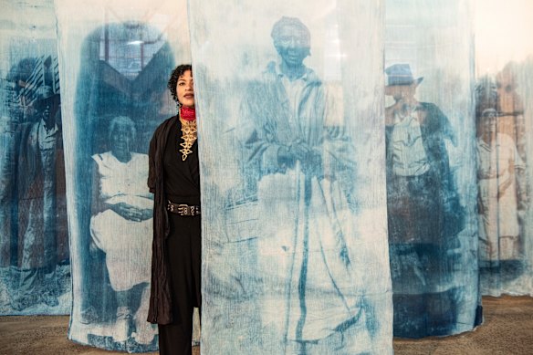 Nikesha Breeze with Living Histories.