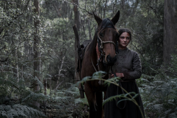 Aisling Franciosi as Irish convict Clare.