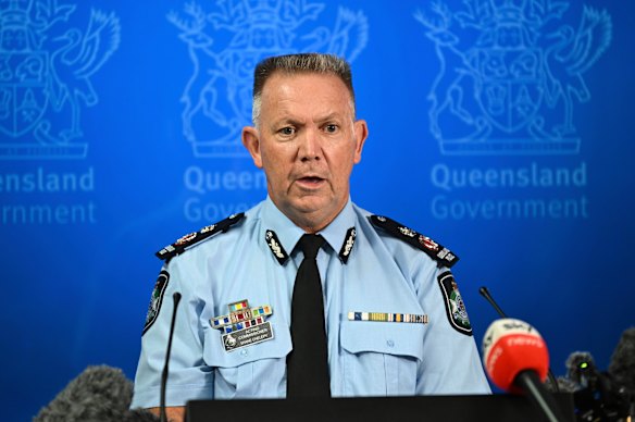 Acting QPS Commissioner Shane Chelepy.