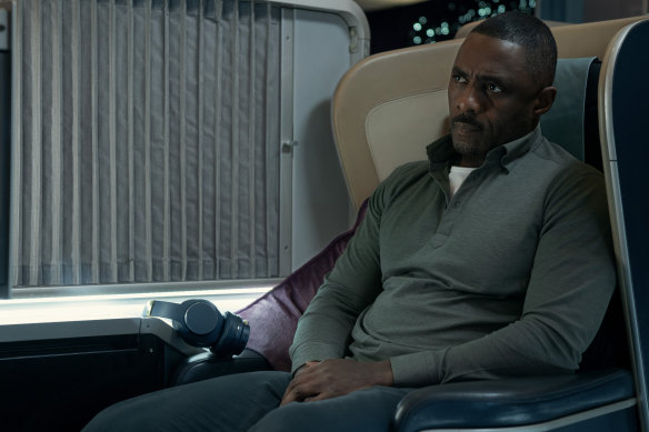 Idris Elba plays a corporate negotiator who finds himself on board a hijacked plane: ticking clock tension.