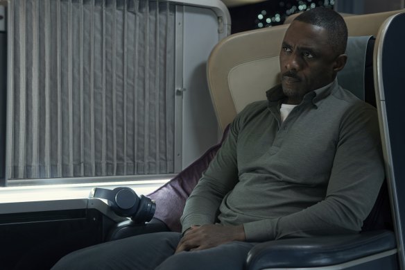 The worst plane ride of your life: Idris Elba in Hijack.