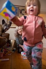 Ms Wilson pictured with her daughter Primrose Chalmers.