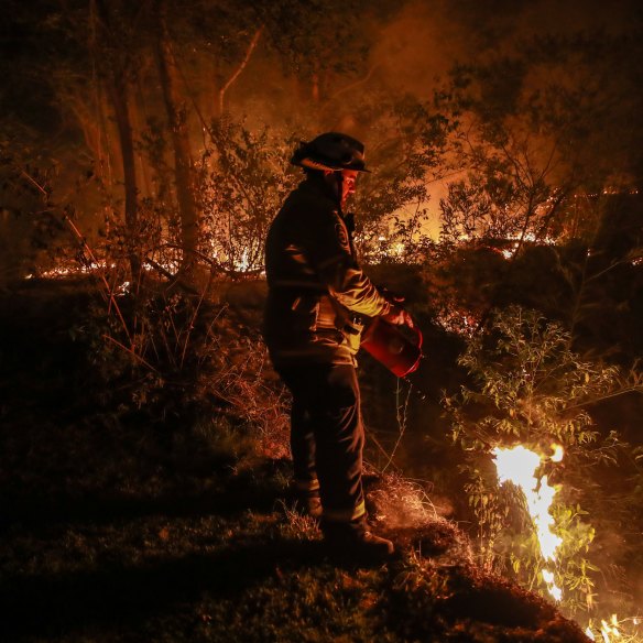 Hazard burning: not good for man, beast or bush