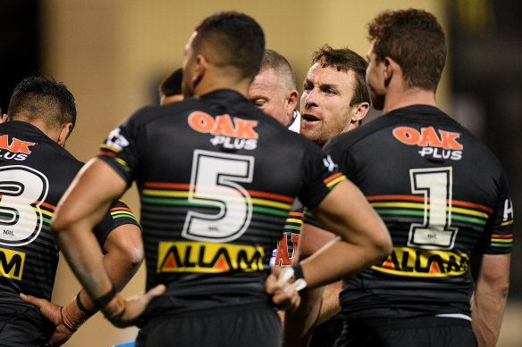 Slow start: James Maloney's form this season has mirrored the slow start of the Panthers.  
