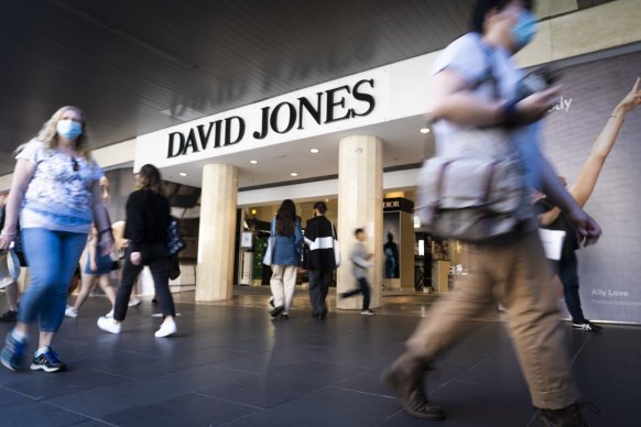 David Jones will change hands this month, after a major turnaround in its sales.