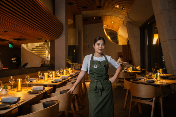 Daeun Kang's food is delicate, refined and highly technical.