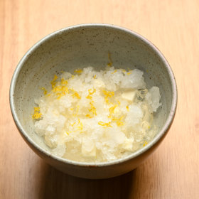 Tofu dessert.