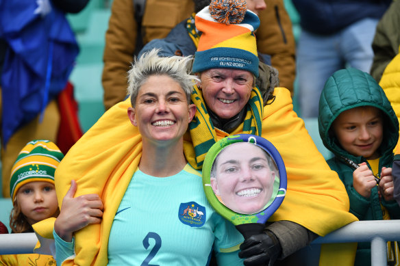 Michelle Heyman is back with the Matildas - can she make it to the Olympics?
