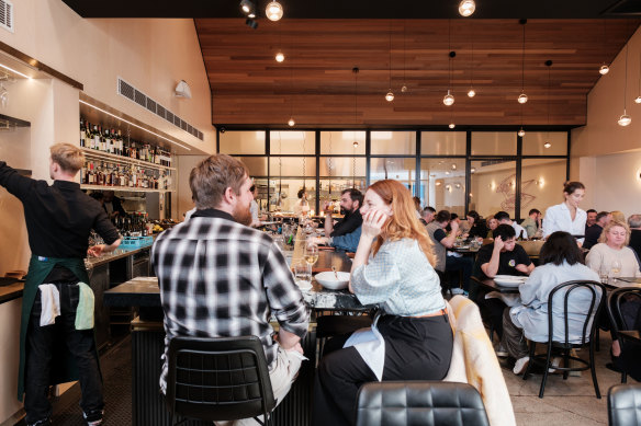 20 Chapel’s 66-seat dining room in Marrickville.