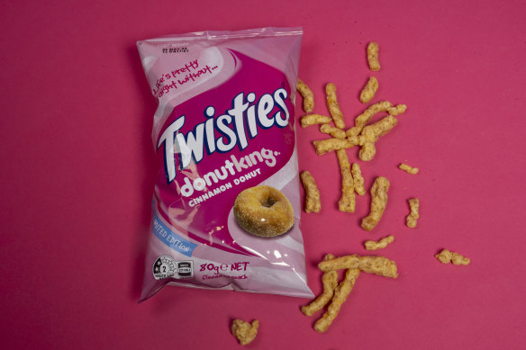 Would you try the cinnamon donut Twisties?
