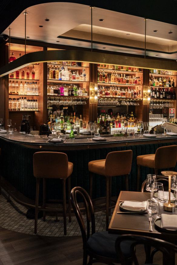 Take a seat at the bar.