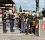 Queensland police conducted a wanding operation in Queen Street Mall on Thursday morning as part of an announcement on Jack’s Law. 