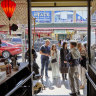 Customers wait for table at Cabramatta’s popular Com Ga Ba Nga Hoi An.