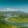 Hinchinbrook Channel and Hinchinbrook Island.