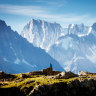 Mont Blanc up close. 