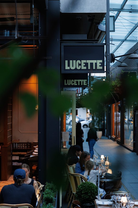 Lucette from the street.