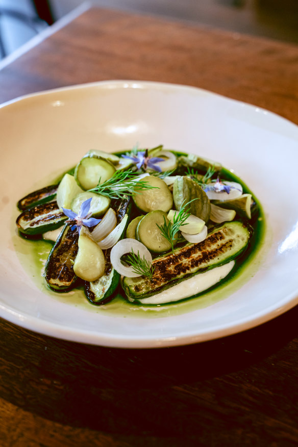 Pickles are made in house. 