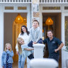 Britt Johnson and husband Rhys Presnell moved to Parkdale with their three kids Thea, Remi and Jude for an investment opportunity but loved it so much they decided to make their move permanent.