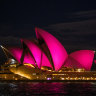 Sydney Opera House points spotlight at sails illumination guidelines