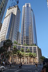 An artist’s impression of the $2 billion Charter Hall Chifley Square project in the Sydney CBD.
