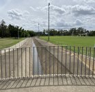 How the spoon drain looks further upstream wher<em></em>e no work has been completed beside Annerley Football Club.