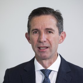 Opposition foreign affairs spokesman Simon Birmingham.